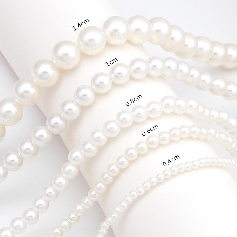 Mode Einfache Imitation Perlenkette Für Frauen Mädchen Vintage Elegantes Temperament Perlenkette Hochzeit Party Schmuck Geschenke