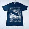 Led Zeppelin Shirt Small S Blue Heather Graphic Tee Four Symbols Airship 2011 Unisex T-Shirt