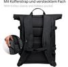 Backpack GOT BAG Rolltop 2.0 Monochrome Black