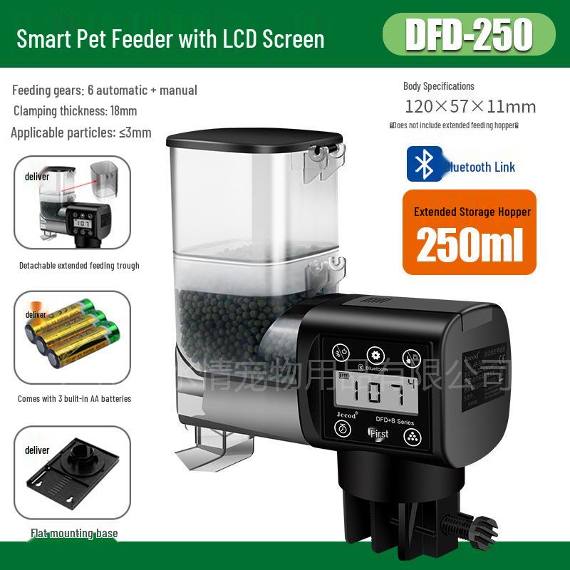 Jebo Smart Aquarium Feeder: Large Capacity Timer for Ornamental Fish