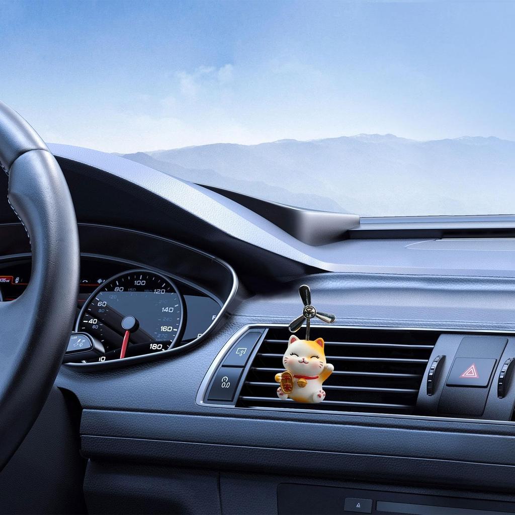 Cat Air Vent Propeller - Cartoon Cat Car | Propeller