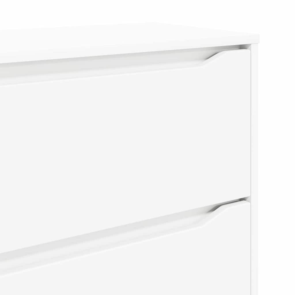 Storage Cabinet White 40 x 48 x 81 cm Engineered Wood