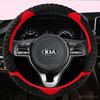 Winter Plush 38cm Car Steering Wheel Cover for Kia NIRO NIRO EV SUV 2016 2017 2018    Auto Accessories