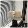 Simple Casual Small Square Bag Women's New 2025 Spring New Niche Beautiful Messenger Bag Personalized Trend Shoulder Bag