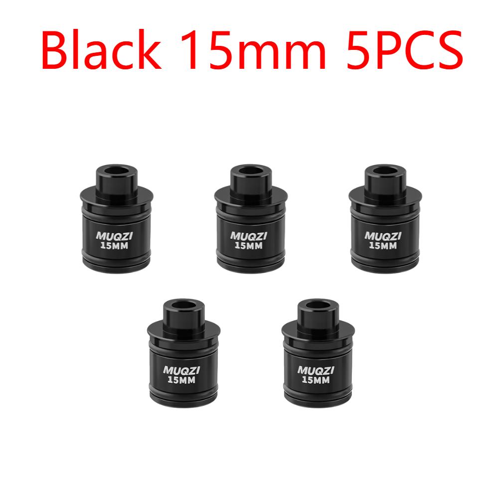 3-10PCS Aluminum Alloy Bike Hub Thru Axle Adapter Quick Release Stable Bike Hub Converter Bike Thru Axle Quick Release Adapter