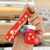 Creative Santa Claus Keychain & Car Pendant - Festive Bag Charm for Christmas