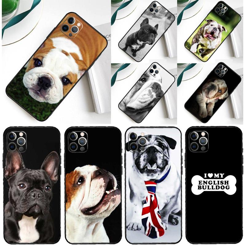 British English Bulldog For Samsung Galaxy A52 A22 A32 A54 A34 A14 A55 A35 A15 A53 A33 A13 A05 A06 A16 Phone Case