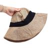 Women's Retro Japanese Style Wide Brim Dome Bucket Hat - Artistic Mountaineering Sun Protection