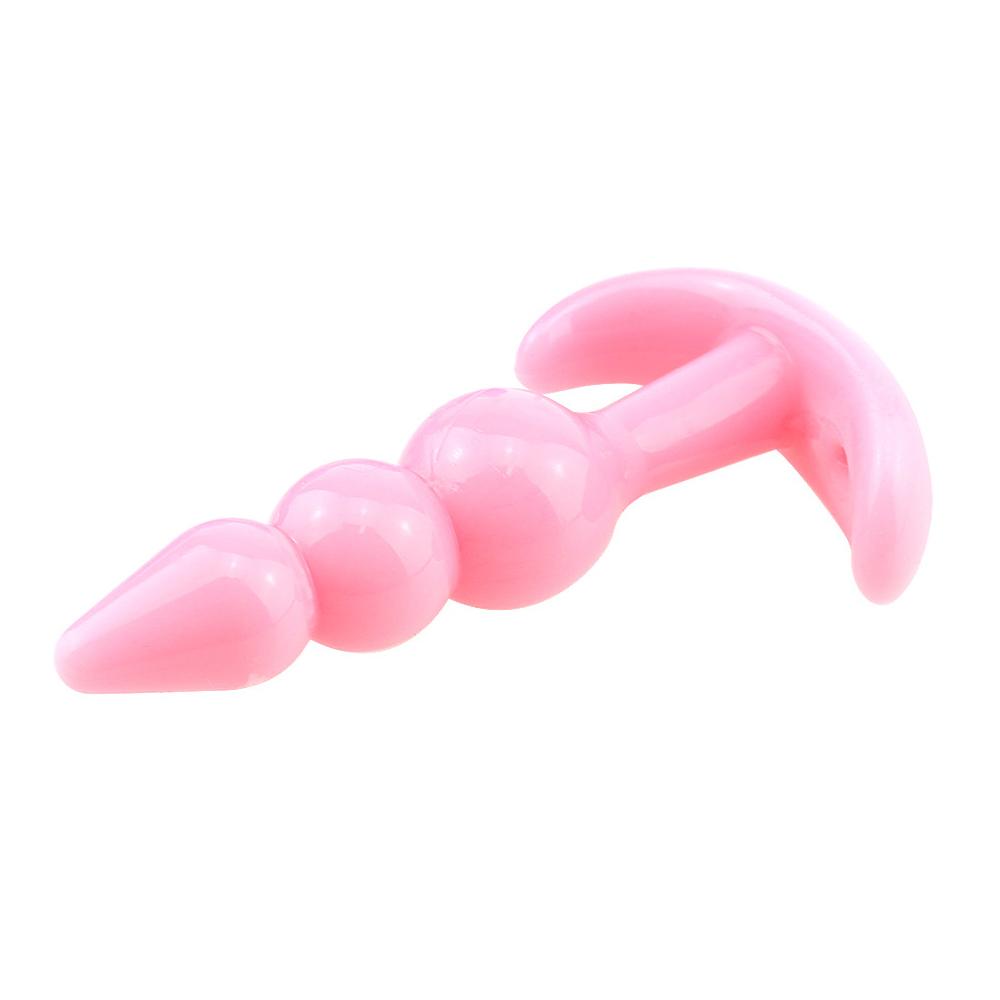 Mărgele anale din silicon Masaj de prostată Jucării cu jeleu Plug pentru adulți Jucării sexuale pentru femei Produse erotice Sex