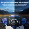 New Motorcycle Speedometer LCD Odometer Digital Gauge with Voltage fuel gauge Dashboard For Honda EX5 Dream/EX5 Ipowed