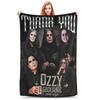 Metall-Legende Ozzy Osbourne Rip Decke Mehrere Größen Weich Flauschig Plüsch Überwurfdecken für Sofa Couch und Bett