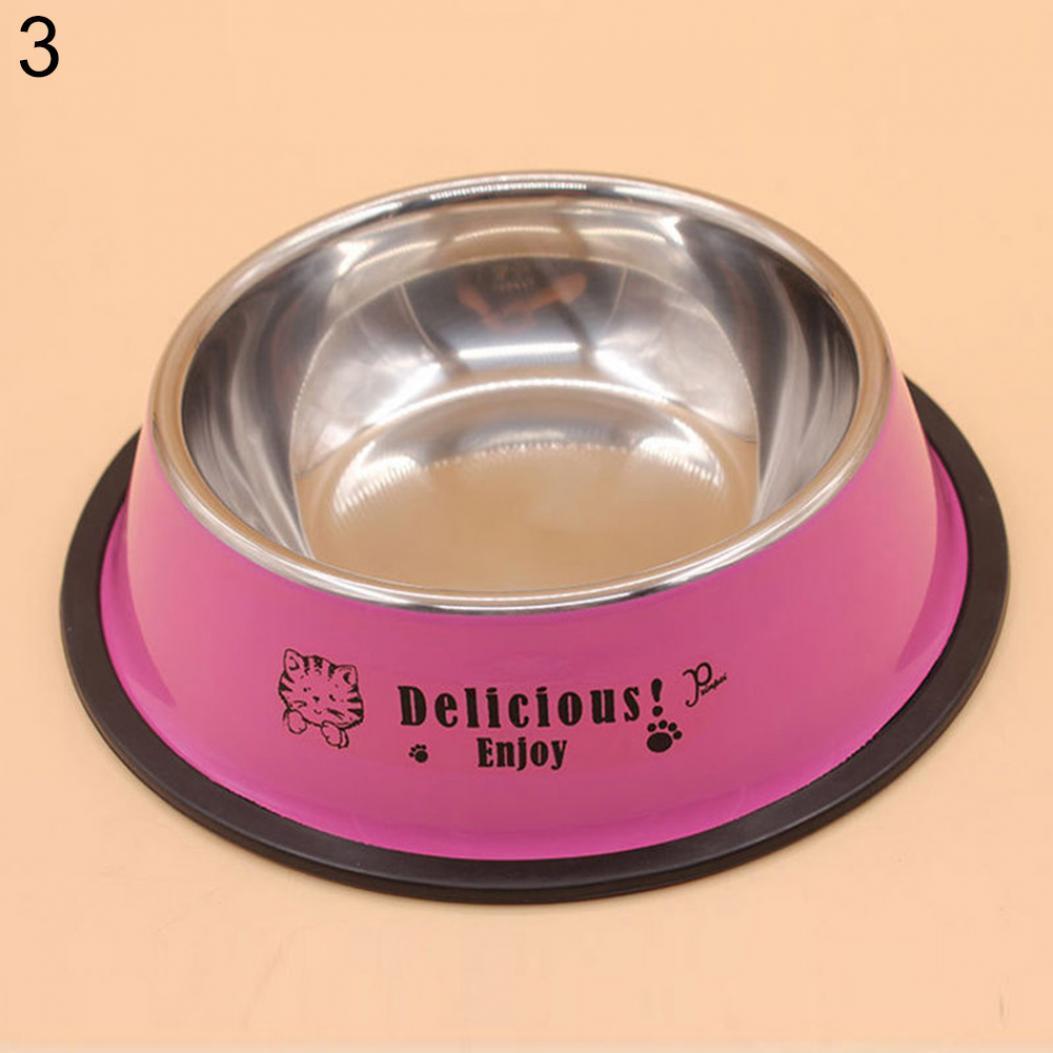 

Противоскользящая миска для собак розовый