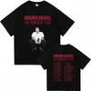 The RoUnisextic Album T Shirt Bruno Mars The RoUnisextic Tour UnisexWOMEN Clothing Vintage Harajuku High Quality Tshirts