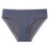 TERMEZY Sexy Women Lace-edged Briefs Low-rise Seamless Comfortable Underpant Solid Color Soft Intimate Panties