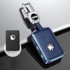 Ontto Leather Key Fob Cover with Keychain Stylish Key Case Full Protection Fit for Volvo XC90 S90 XC60 2018 2019 Blue