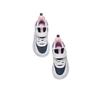 Anta Kids Synthetic Leather Mesh Fashion Versatile Lightweight Wear-Resistant Low-Top Running Shoes Kids sneaker Blue White A22449970-1