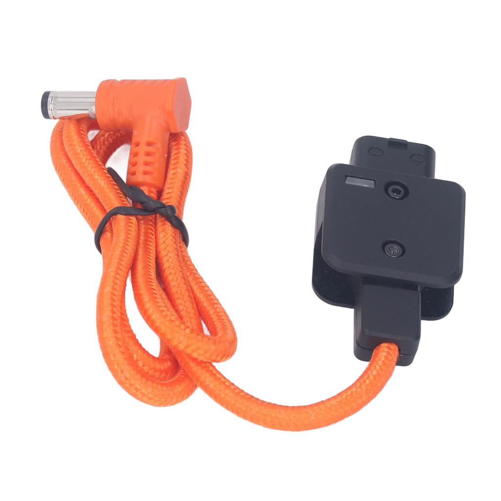 D Tap To DC Power Cable 5.5x2.5mm for Camera Monitor Fill Light 60cm Power Cable with Anti Reverse Insertion Indicator