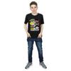 DC Comics Jungen Chibi Superfreunde Tanz T-Shirt