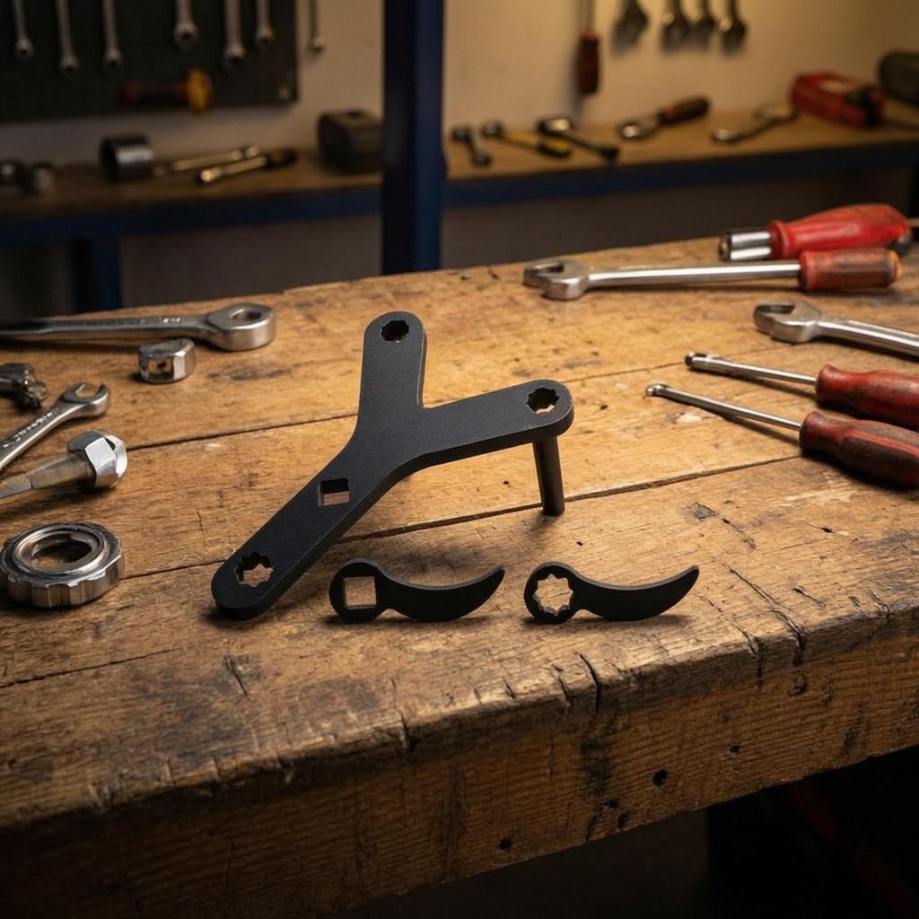 3 Pieces Hanging Control Arm Puller Tool with Wrench Attachments Heavy-Duty