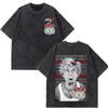 Hot Sale MGK Lost Americana Tour 2026 Print Vintage Washed T-shirt Men Women Fashion T-shirts Summer Oversized Short Sleeve Casual Clothing