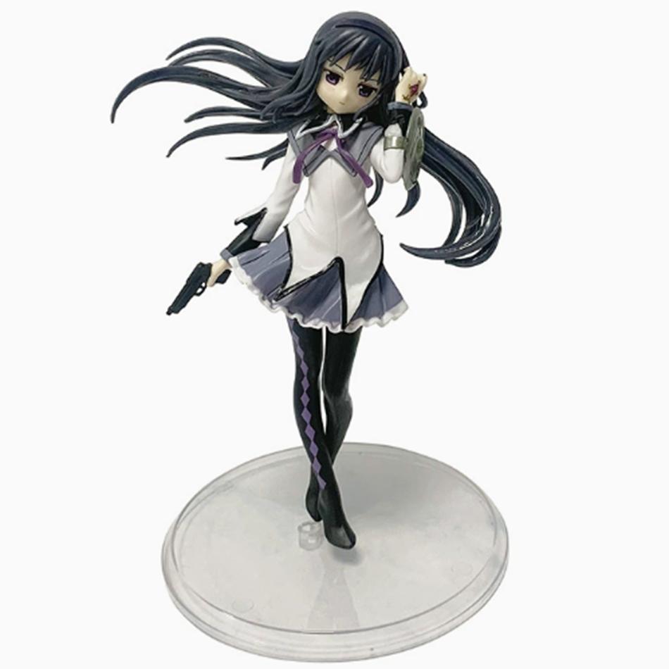 Gift Madoka Magica Figure Akemi Homura Anime PVC Model Birthday Present Ornaments Collectible Gift Toys children birthday gift