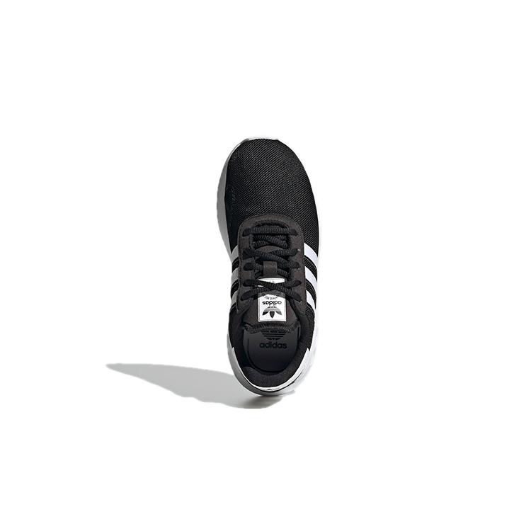 adidas Originals La Trainer Lite Breathable Sports Casual Shoes Black White Children Aged 3 7 Years Old FW5842