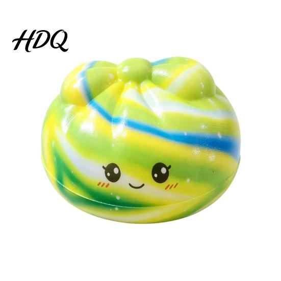 Sensory Fidget Toys for Kids Colorful Bun Squeeze Toy Soft Cute Christmas Stocking Stuffers Children Stress Relief Toy Adults Anxiety Reducer Travel