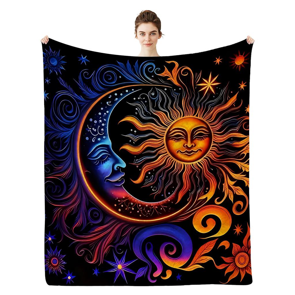 Hot Air Balloon Blanket Flannel Blanket Nap Blanket Blanket