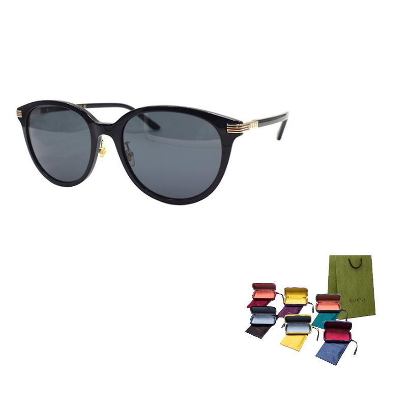 

GUCCI Corner Webbing Classic Versatile Vintage Style Round Sunglasses Women s Style 55 чёрный