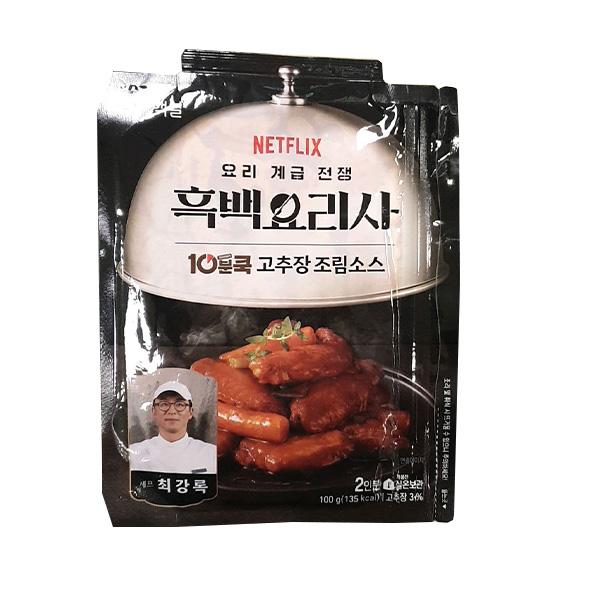 Beksul Black-and-White Chef 10-min Cook Gochujang Braising Sauce 100g One thing
