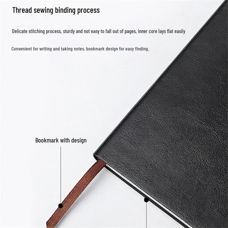 JINGRUIXIANG Miękki Skórzany Notes A5