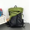 Color Block Backpack Travel Sports Mountaineering Luggage Bag Computer Bag Large Capacity Student Schoolbag