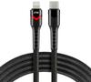 USB-C / Lightning Cable Apple iPhone LED RGB everActive CBB-1CIR 100cm PD 27W