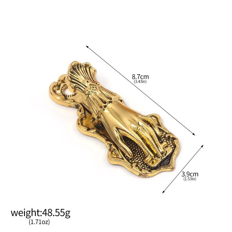 

French Vintage Notebook Clip Noble Lady Hand Metal Bookmark Funny Accessory Reading XKSQ02