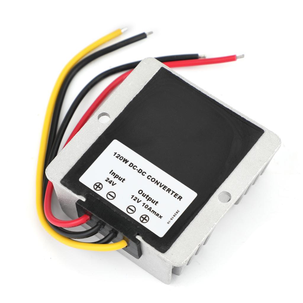 Areyourshop WaterProof 24V To 12V 10A 120W Step Down DC/DC Power Converter Regulator