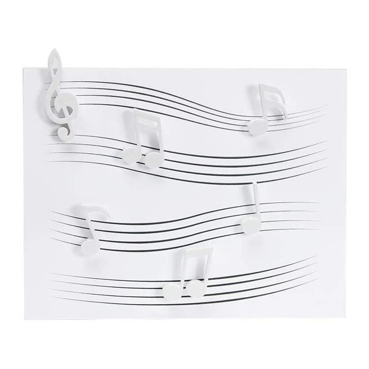 Fun Note Fridge Sticker Creative Piano Clef Note Magnet