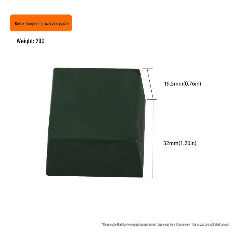 Vegetable-Tanned Leather Sharpening Board with Paste for Rotary Knife - DIY Leather Tool