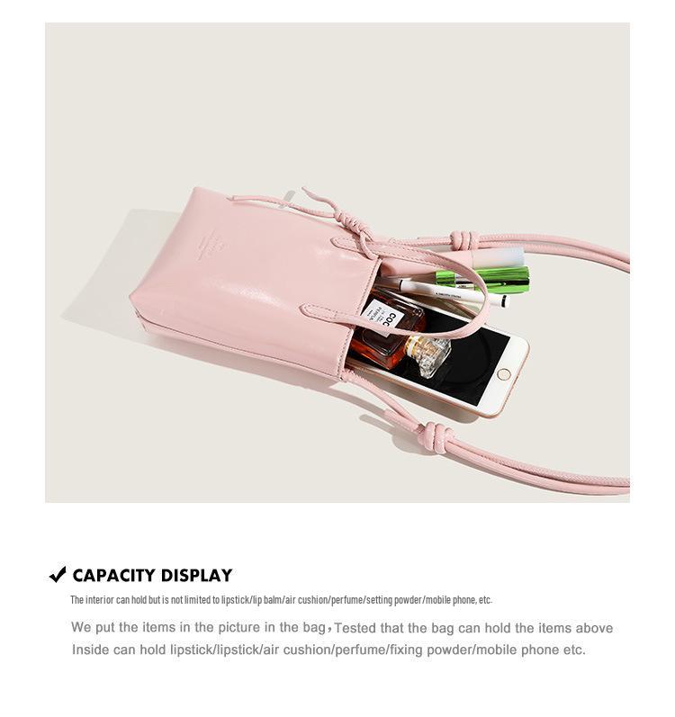 Stylish Women's Small Square Summer Shoulder Bag - Korean Version Fresh Crossbody Phone Bag