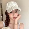 Bow Lace Baseball Cap New Big Head Surround Sun Protection Sun Protection Baseball Cap