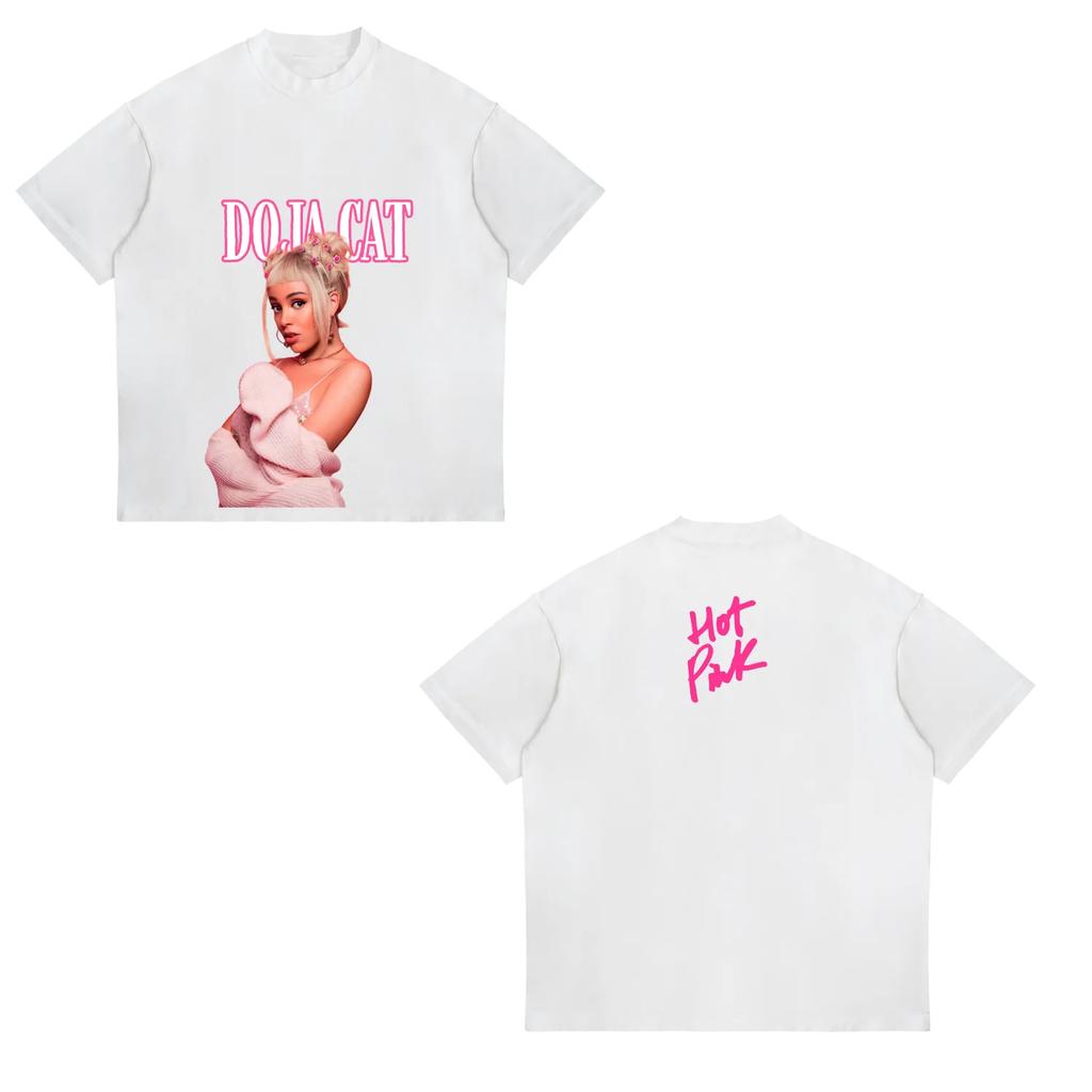 Doja Cat Wearing Sam Hyde Inspired Internet Meme T Shirt Unisex Women Hip Hop Oversized Tshirt Unisex Cotton Tees Unisexs Streetwear