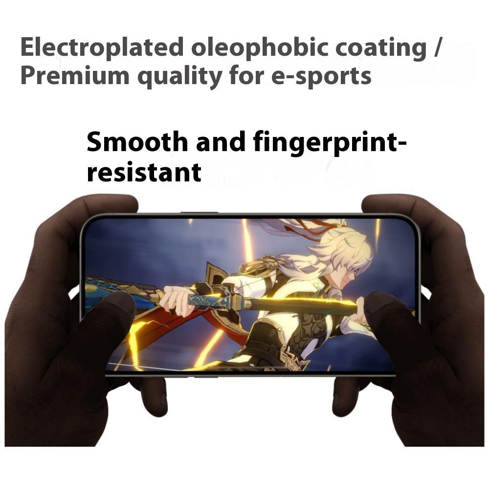 ITIETIE For iPhone 11 Pro Max Screen Protector 0.25mm High Aluminium-Silicon Glass Silk Printing Film