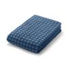 MUJI Fluffy Pile Bath Towels Set of 60 x 120 Blue 84971327 (Patterned), 4, cm, Check,