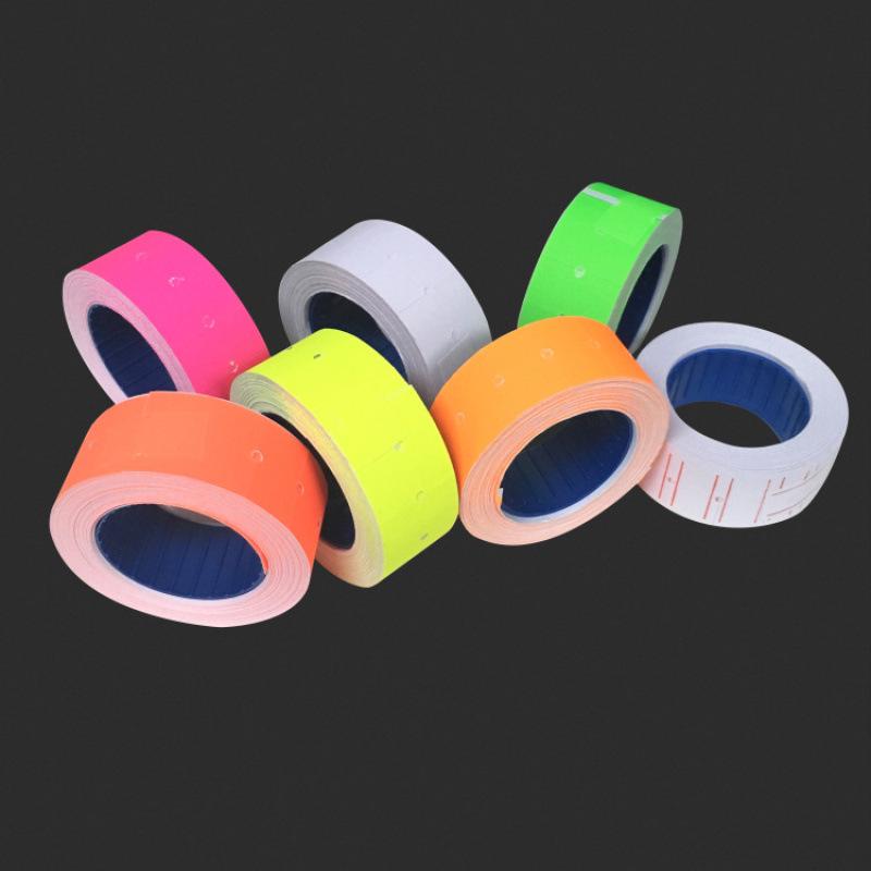Single Row Price Labels & Coding Paper Tags - 10 Rolls, Free Shipping