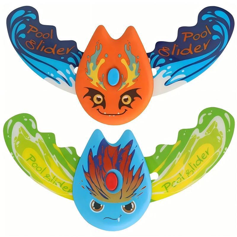 

Manta Ray Swimming Pool Toys For Kids Torpedo Swim Diving Plaything Self Propelled Water Plaything Glides Outdoor Gifts For Young Boys & Girls
