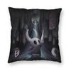 Hollow Love Cushion Cover 45X45 Home Decorative Print Hollow Knight Throw Pillow Case For Car Double-Sided Cojines Decorativos