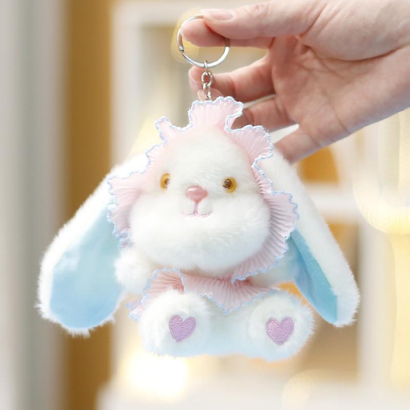 Plush Toy Bunny Girl Doll With Polyester Filling For Children And Girls Gift