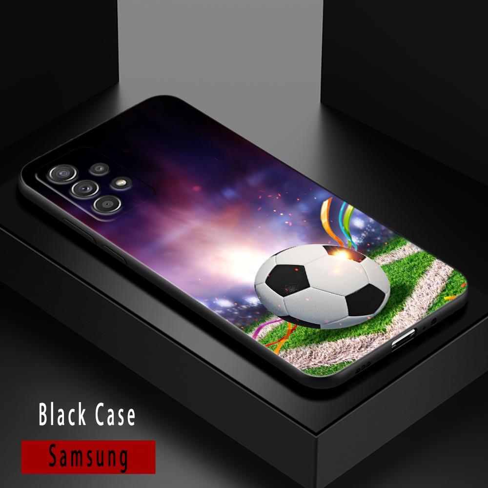 Football Passion Soccer Ball Case For Samsung Galaxy A14 A32 4G A33 5G Case A13 A23 A31 A02 A03 A22 A24 A02S Soft Silicone Cover