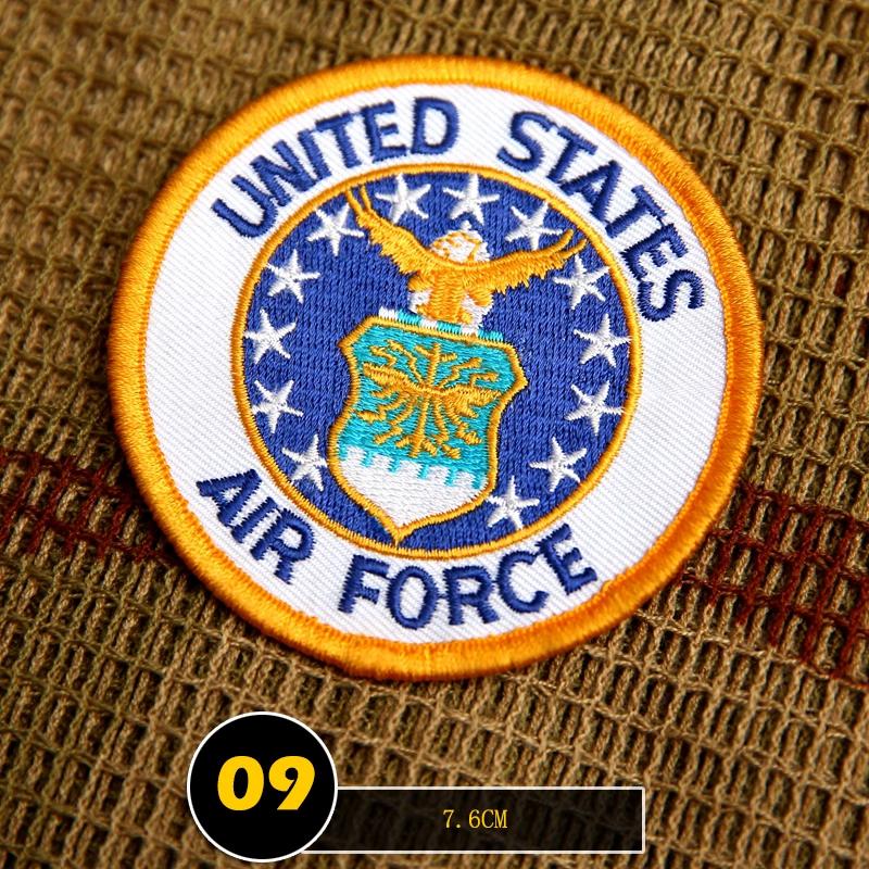 Military Fan Embroidered Armband Flight Jacket Armband Tactical Velcro Cloth Label Shoulder Badge Morale Badge Backpack Sticker