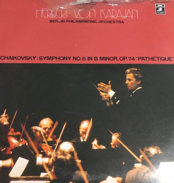 

LP Record HERBERT VON KARAJAN BERLIN PHILHAR Tchaikovsky Symphony No. 6 EAC70106 ANGEL Japan Obi Classical Used