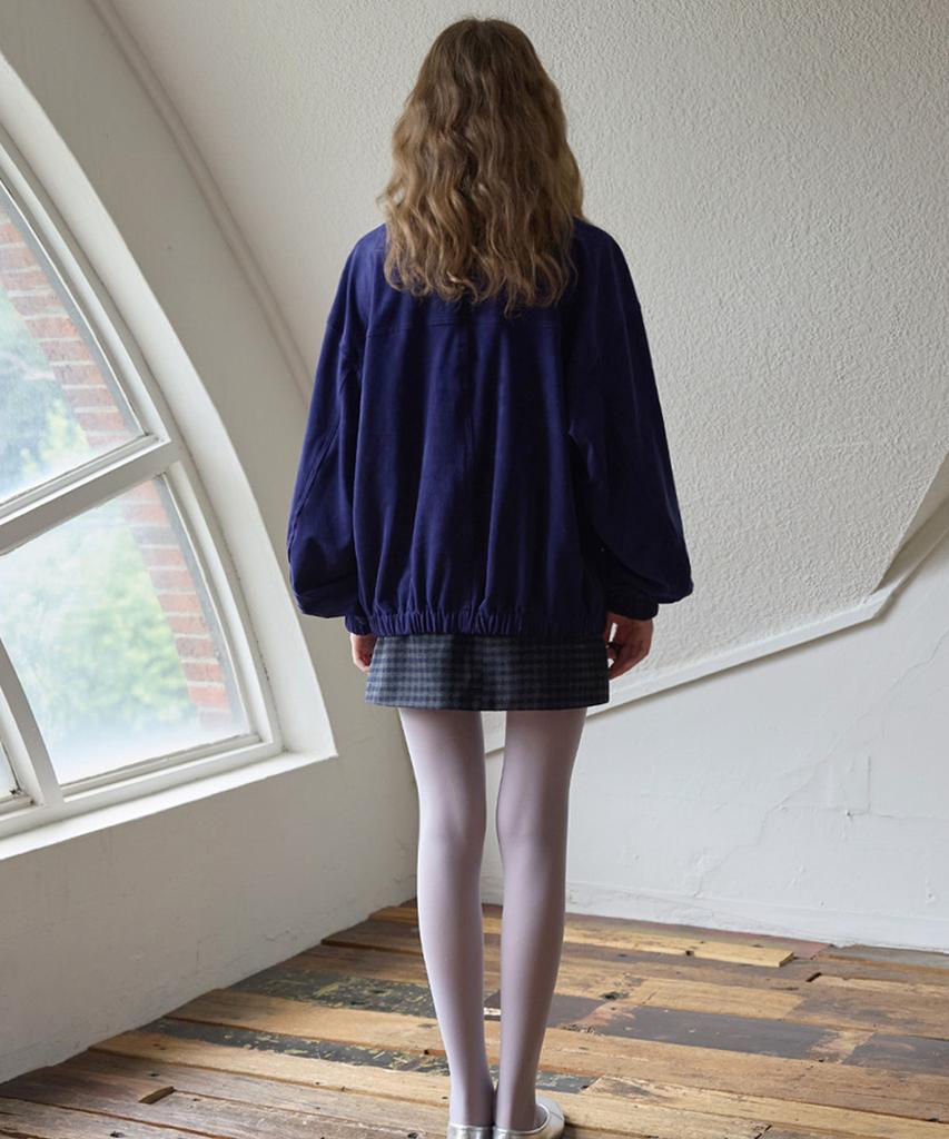Murmure Lune Check Wool Skirt_Lune Skirts